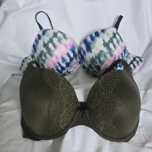 Elegant Lace Olive Bra